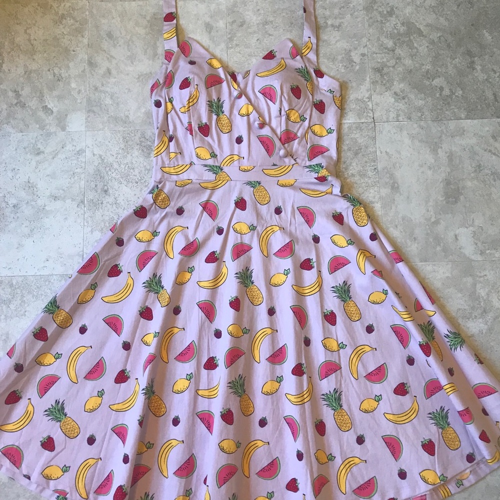 Lindy Bop 50s Halter Style Swing Dress SZ US 10